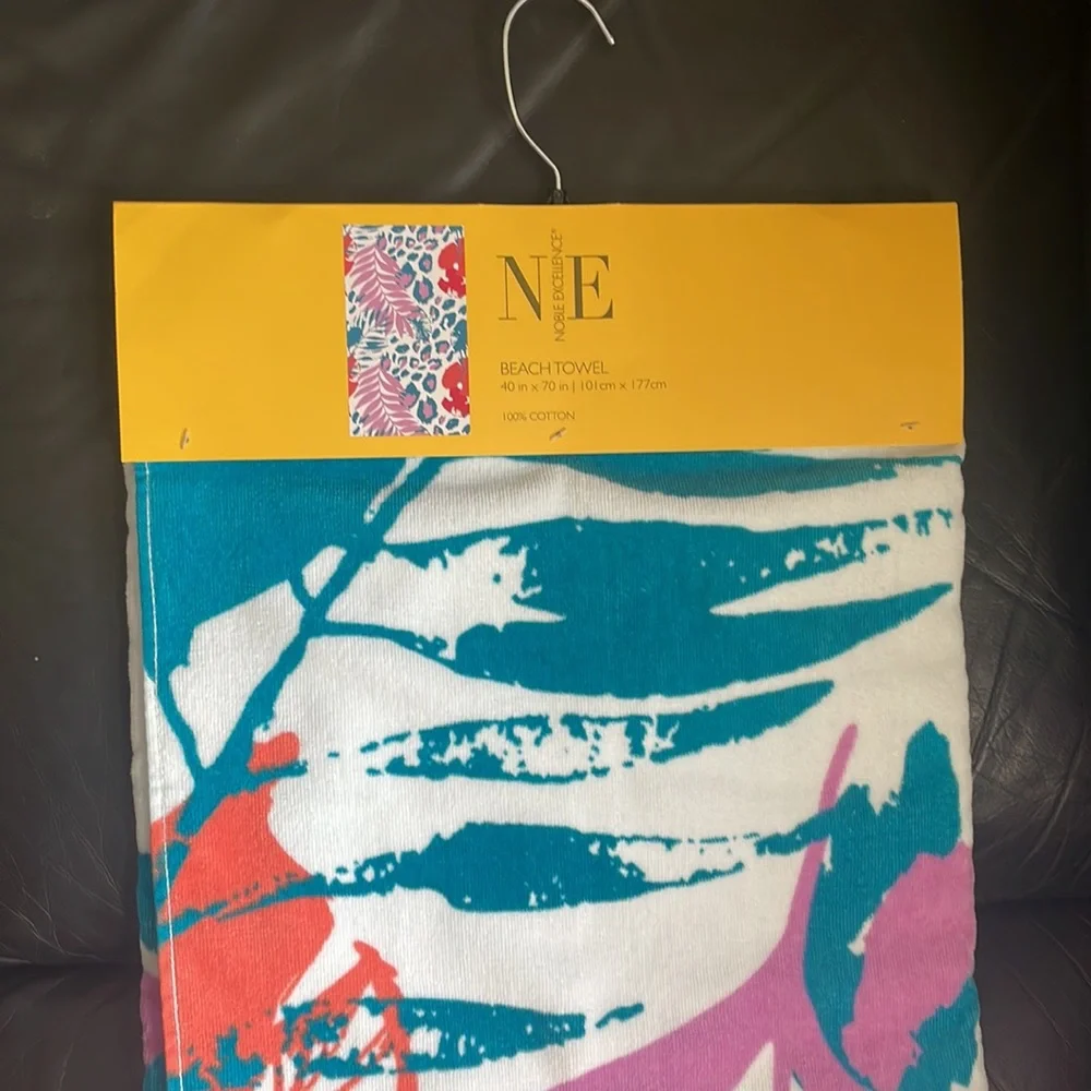 NWT - Noble Excellence Beach Towel